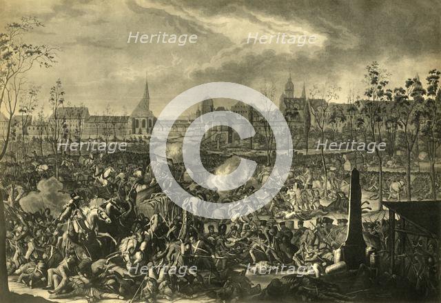The Battle of Leipzig, 19 October 1813, (1921). Creator: Unknown.