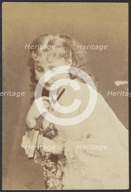 Portrait of Val Bateman, late 19th century. Creator: Unknown.