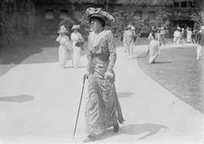 Mrs. Arthur S. Burden at Newport, 1913. Creator: Bain News Service.