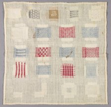 Sampler, 1827. Creator: Unknown.