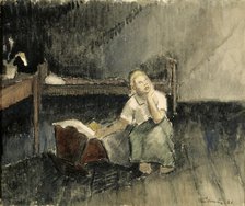 Lullaby, 1921. Creator: Alvar Cawén.