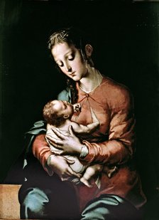 The Virgin and Child', by Luis de Morales.