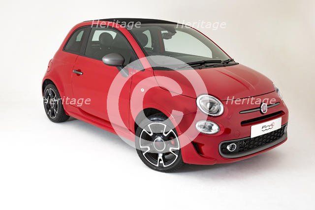 2017 Fiat 500C. Creator: Unknown.