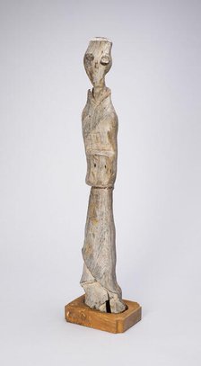 Standing Attendant (Tomb Figurine), Eastern Zhou dynasty, Warring States period, 4th/3rd cent. B.C. Creator: Unknown.