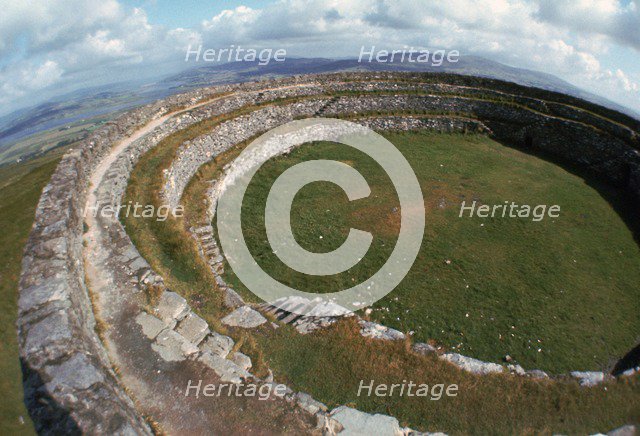 Grianan of Aileach Hillfort, 6th-7th century. Artist: Unknown