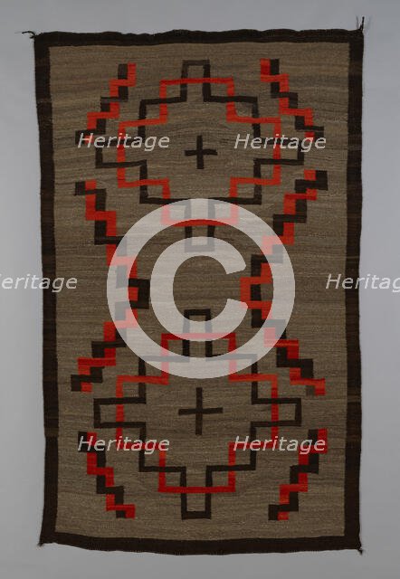 Blanket or Rug, United States, c. 1900 (Transitional Period). Creator: Unknown.