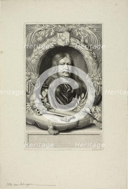 Portrait of a Man, n.d. Creator: Pierre Louis van Schuppen.