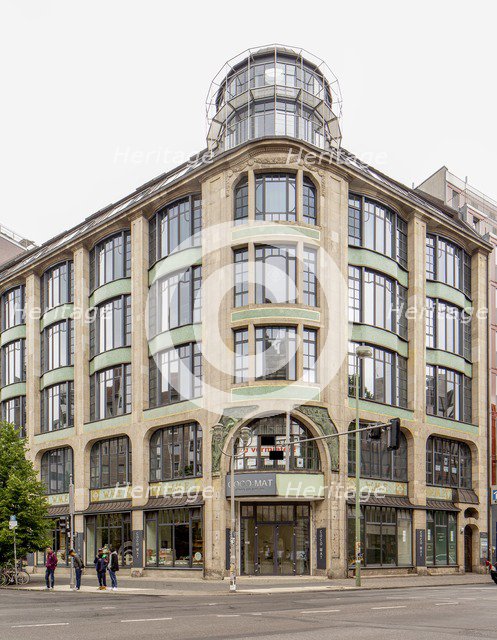 WFM Building, Leipziger Strasse, Mitte, Berlin, Germany, (1904-1905), 2018. Artist: Alan John Ainsworth.