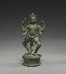 Four-Armed Standing Tantric Male Divinity, 2nd-3rd quarter of the 10th Century. Creator: Unknown.