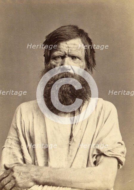 Types of Branded Invalid Convicts, 1891. Creator: Aleksei Kuznetsov.