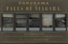 Panorama of Niagara Falls, July 1845. Creator: Frederick Langenheim.