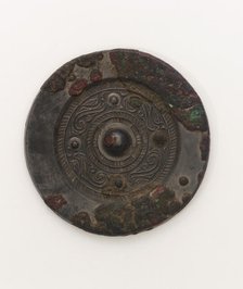 Mirror, Han dynasty, 206 BCE-220 CE. Creator: Unknown.