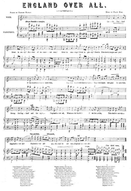 "England Over All", 1858. Creator: Unknown.