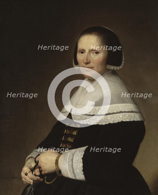 Portrait of a Woman, 1648. Creator: Jan Verspronck.