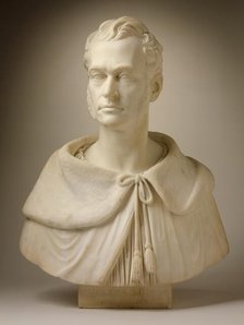 Bust of Charles Brooks (1795-1872), pastor, 1843. Creator: Thomas Crawford.
