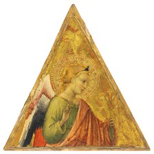 The Angel of the Annunciation, c1390. Creator: Lorenzo di Niccolò (active 1391-1414).