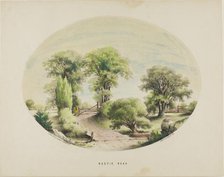 Rustic Road, 1849. Creator: William Newton Bartholomew.