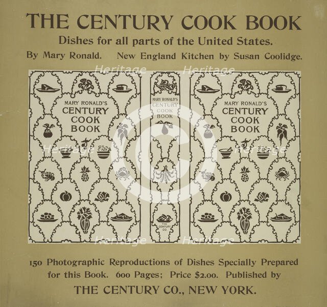 The century cook-book, c1895 - 1911. Creator: Unknown.
