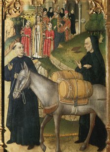 Altarpiece of Saints Abdon and Sennen, Church of Sant Pere de Terrassa, Catalonia, Spain, 1460 (1995 Creator: LTL.