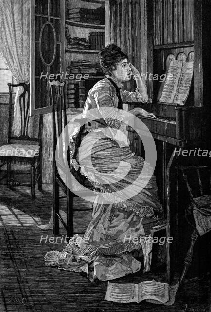 An Old-Time Melody, 1881. Creators: Unknown, Jonnard.