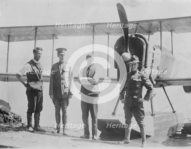 F.H. Burnside, Lt. Anthony Sunderland, J.D. Hill, Corp. C.T. Robbins, between c1915 and c1920. Creator: Bain News Service.
