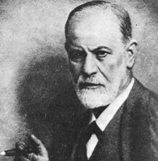 Sigmund Freud (1856-1939), Austrian Psychologist. Artist: Unknown