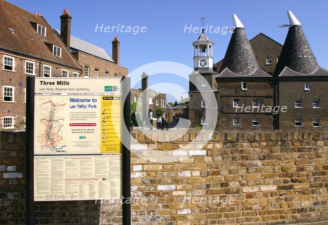 Three Mills, Lea Valley, London