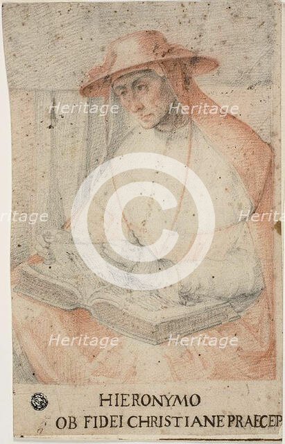 Saint Jerome, c. 1560. Creator: Federico Zuccaro.
