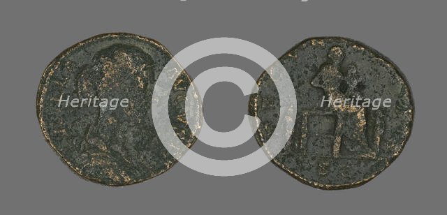 Coin Portraying Empress Lucilla, 164-169. Creator: Unknown.