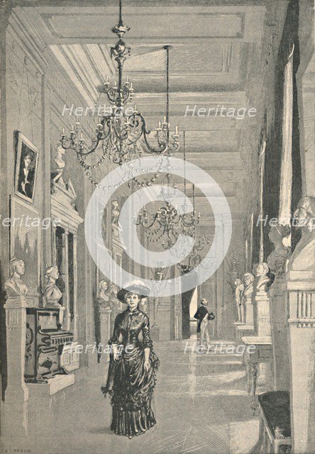 'The Long Gallery, Musée De L'Opéra', 1886. Artist: Unknown.