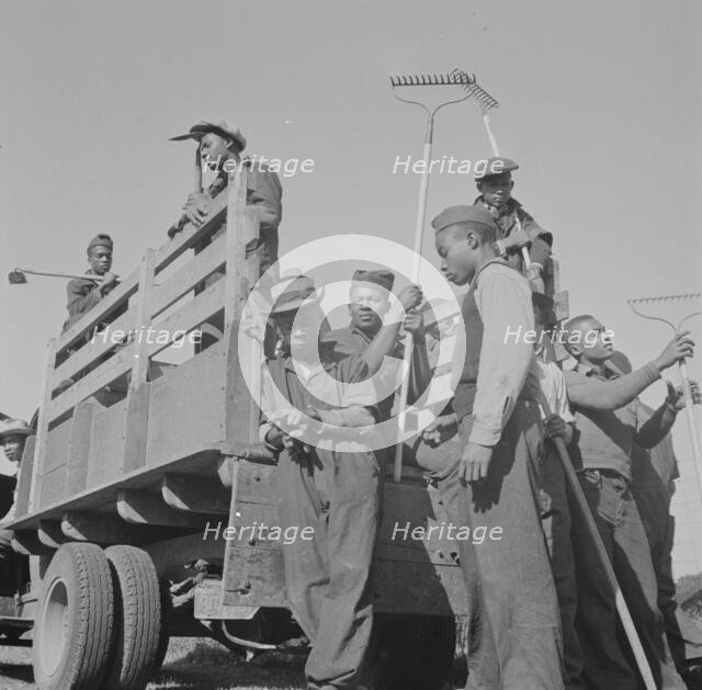 Bethune-Cookman College, Daytona Beach, Florida, 1943. Creator: Gordon Parks.