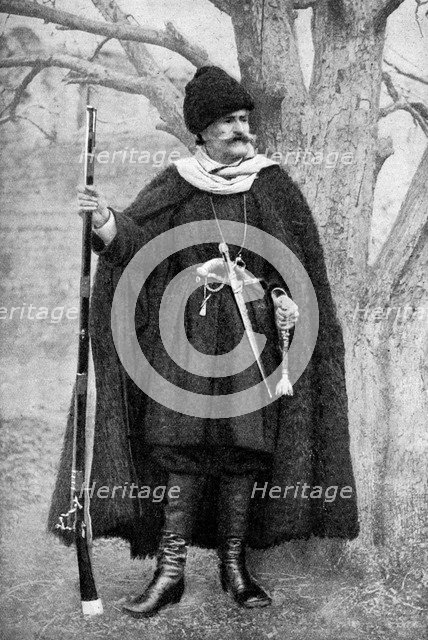 A member of the Georgian aristocracy, 1922. Artist: Unknown