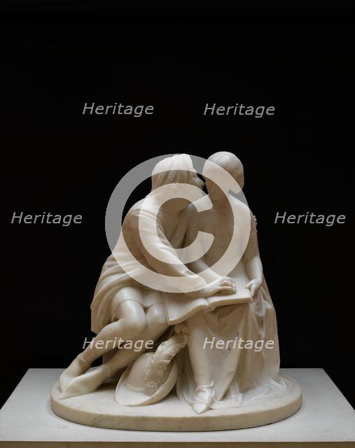 Paolo and Francesca, 1851-52. Creator: Alexander Munro.