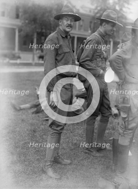 Plattsburg Reserve Officers Training Camp - George Oakley Totlen, Architect, 1916. Creator: Harris & Ewing.