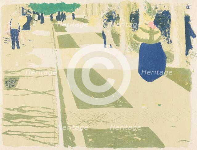 The Avenue (L'avenue), 1899. Creator: Edouard Vuillard.