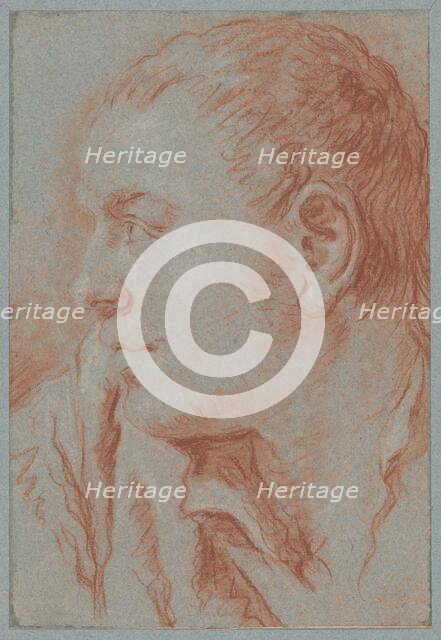 Head of a Young Man in Profile. Creator: Giovanni Battista Tiepolo.