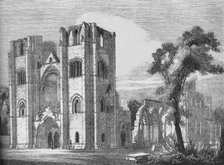 'Cathedral of Elgin', 1845. Artist: Unknown.