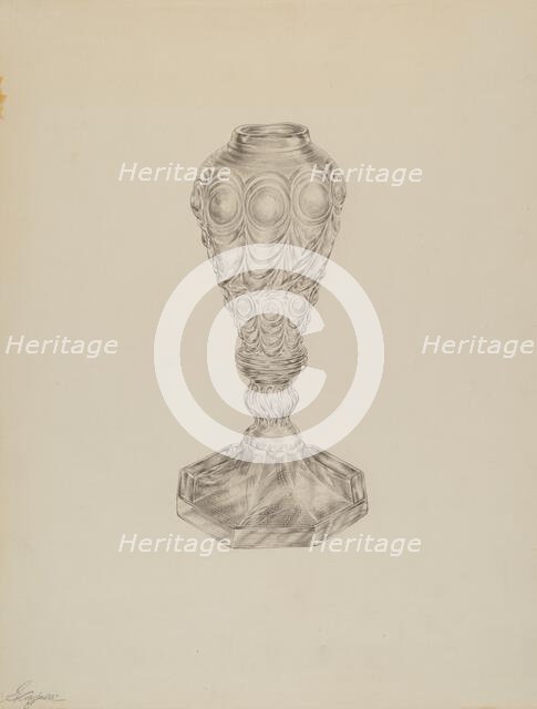 Lamp, c. 1938. Creator: Giacinto Capelli.