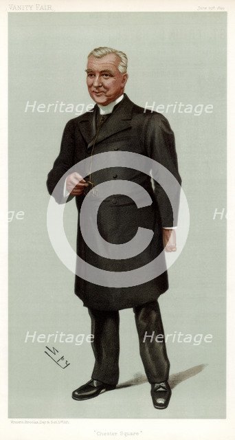 'Chester Square', Canon Fleming, British clergyman, 1899.Artist: Spy