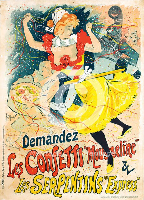 Les Confetti , 1894. Creator: Meunier, Henri Georges (1873-1922).