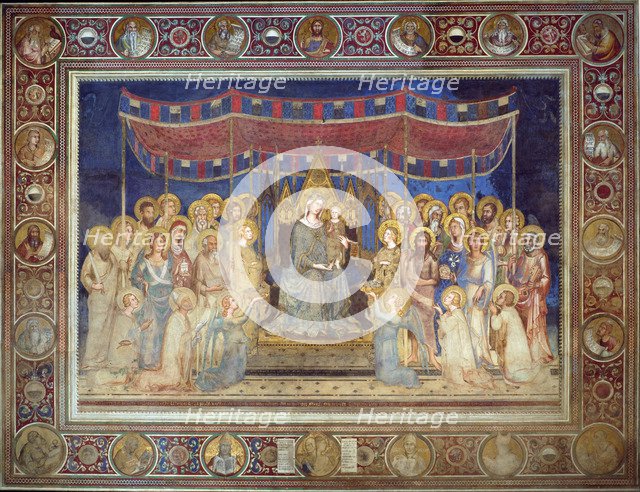 Maestà, 1315-1321. Artist: Martini, Simone, di (1280/85-1344)