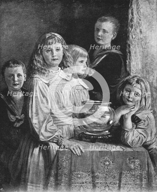 ''Pictures of the Year - VIII. "The Painter's Children", after PR Morris, ARA', 1891. Creator: Unknown.