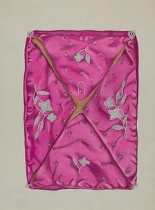 Handkerchief Case, c. 1936. Creator: Gordena Jackson.