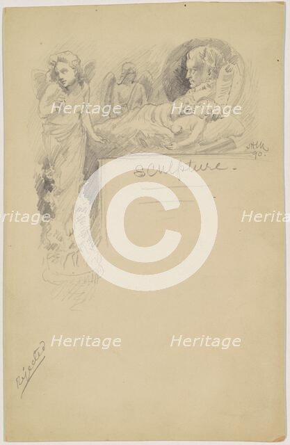 Study for "Sculpture", 1890. Creator: James Henry Moser.