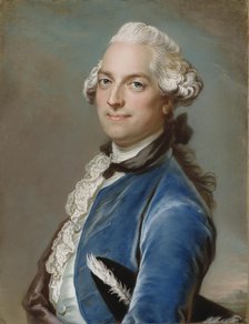 Portrait of the writer Gustaf Fredrik Gyllenborg (1731-1808) . Creator: Lundberg, Gustaf (1695-1786).