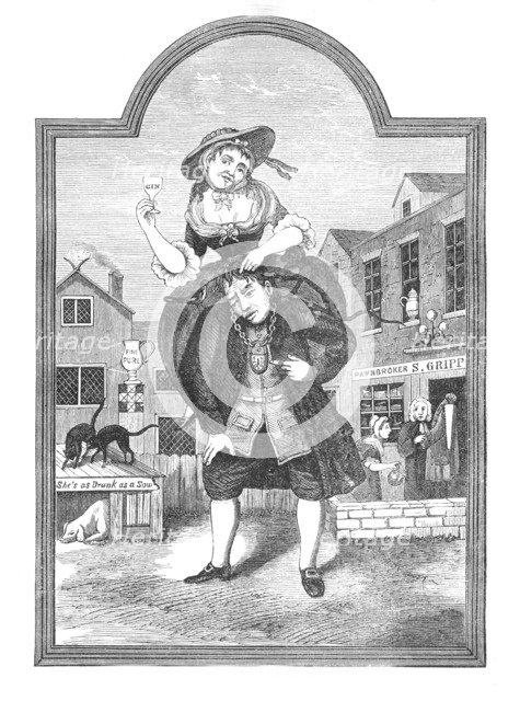 The sign of the Mischief, 1897. Artist: Unknown.