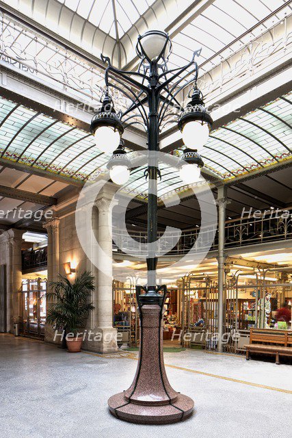 Waucquez Stores, (1905), Brussels, Belgium, c2014-2017 Artist: Alan John Ainsworth.