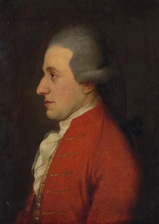 Portrait of the composer Wolfgang Amadeus Mozart (Hagenauer Mozart), 1780s. Artist: Anonymous  