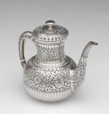 Teapot, 1875/90. Creator: Whiting Manufacturing Co.