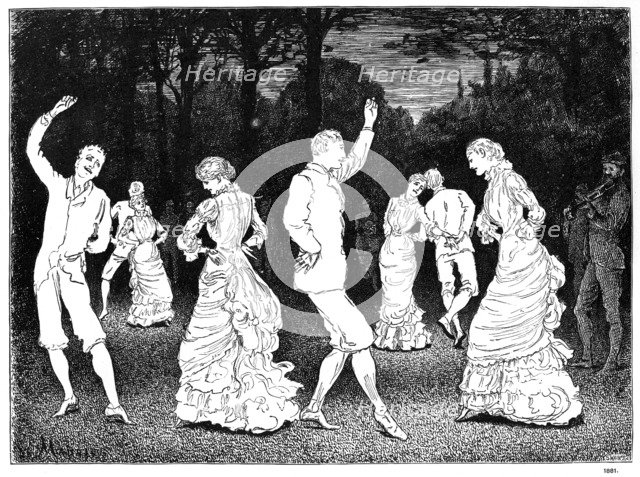 'A Brilliant Idea', 1881 (1891). Artist: George du Maurier